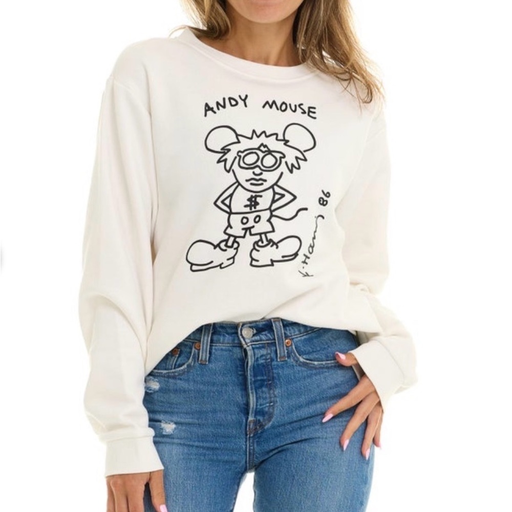 Keith Haring Women's Crewneck Sweatshirt